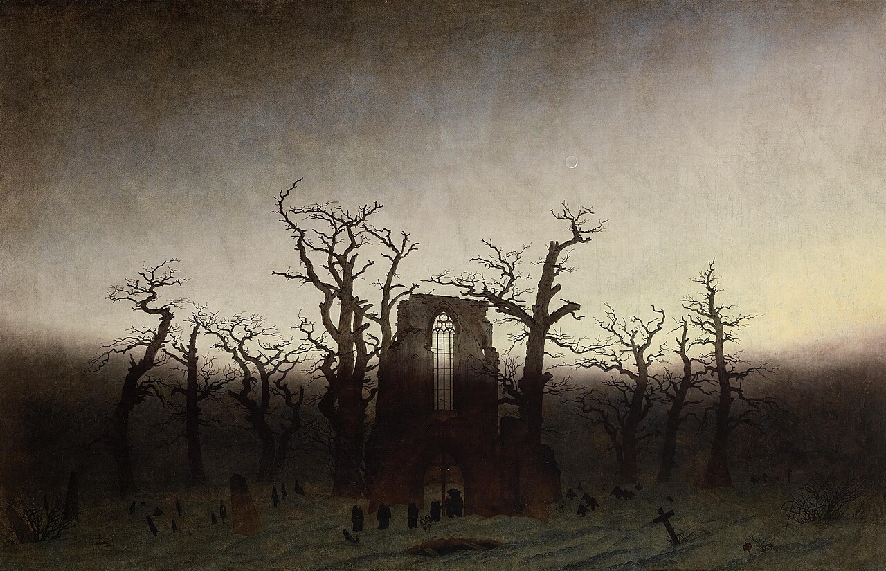 Abtei im Eichwald, Caspar David Friedrich